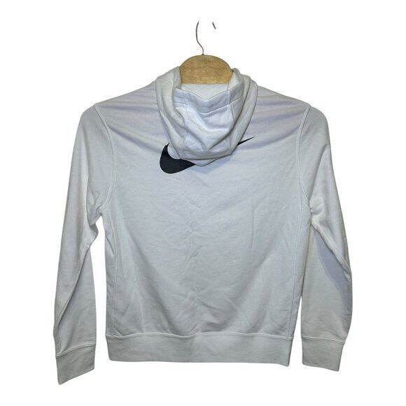 Nike Club Fleece Pullover Hoodie Sweatshirt White Men's‎ Medium NWOT FB6574-100 - Picture 15 of 16